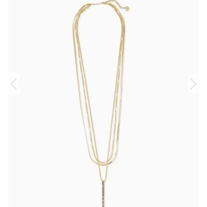 Kendra Scott Jack Gold Multi Strand Necklace